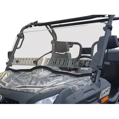 Spike Powersports CFMOTO UForce 500 Dual Venting Scratch Resistant Windshield