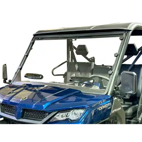 Spike Powersports CFMOTO UForce 1000 Dual Vented Full Windshield – Hard Coated