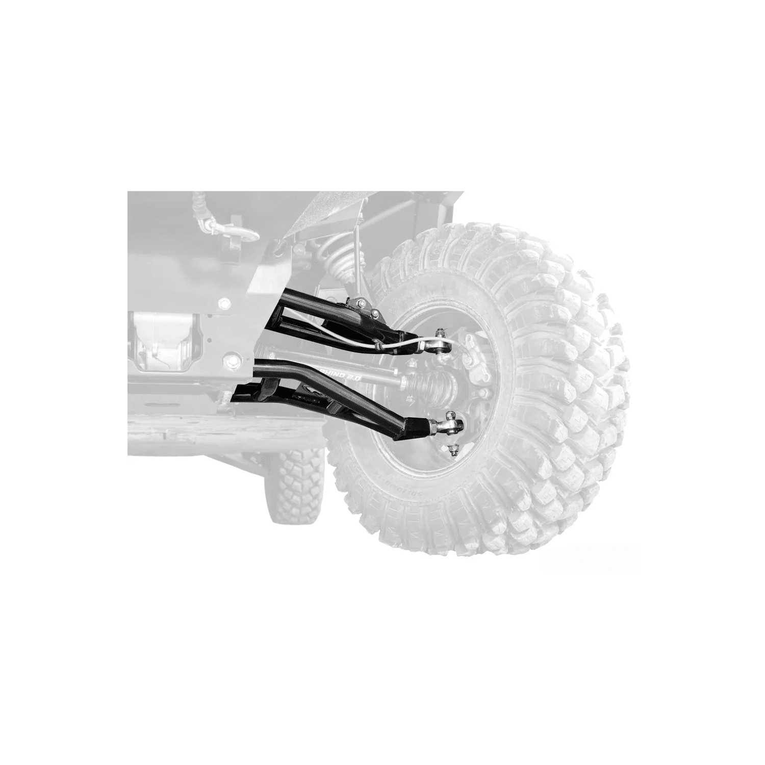 Polaris Ranger XP 1000 Atlas Pro Heim Joint 2″ Forward Offset A-Arms