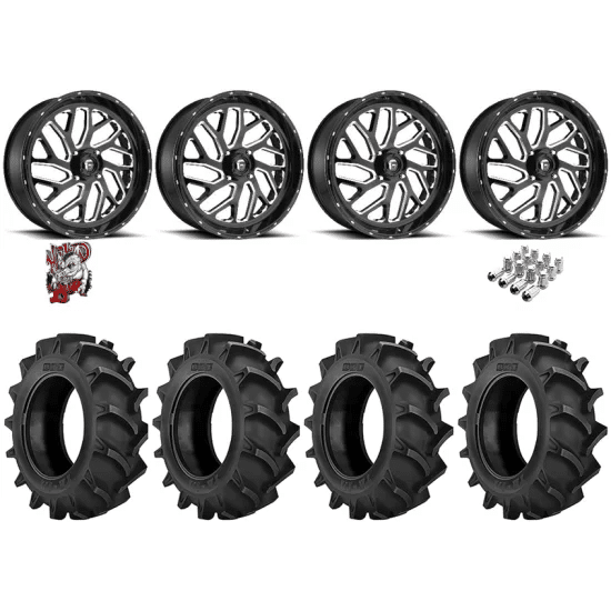BKT TR 171 44-11.2-24 Tires on Fuel Triton Wheels