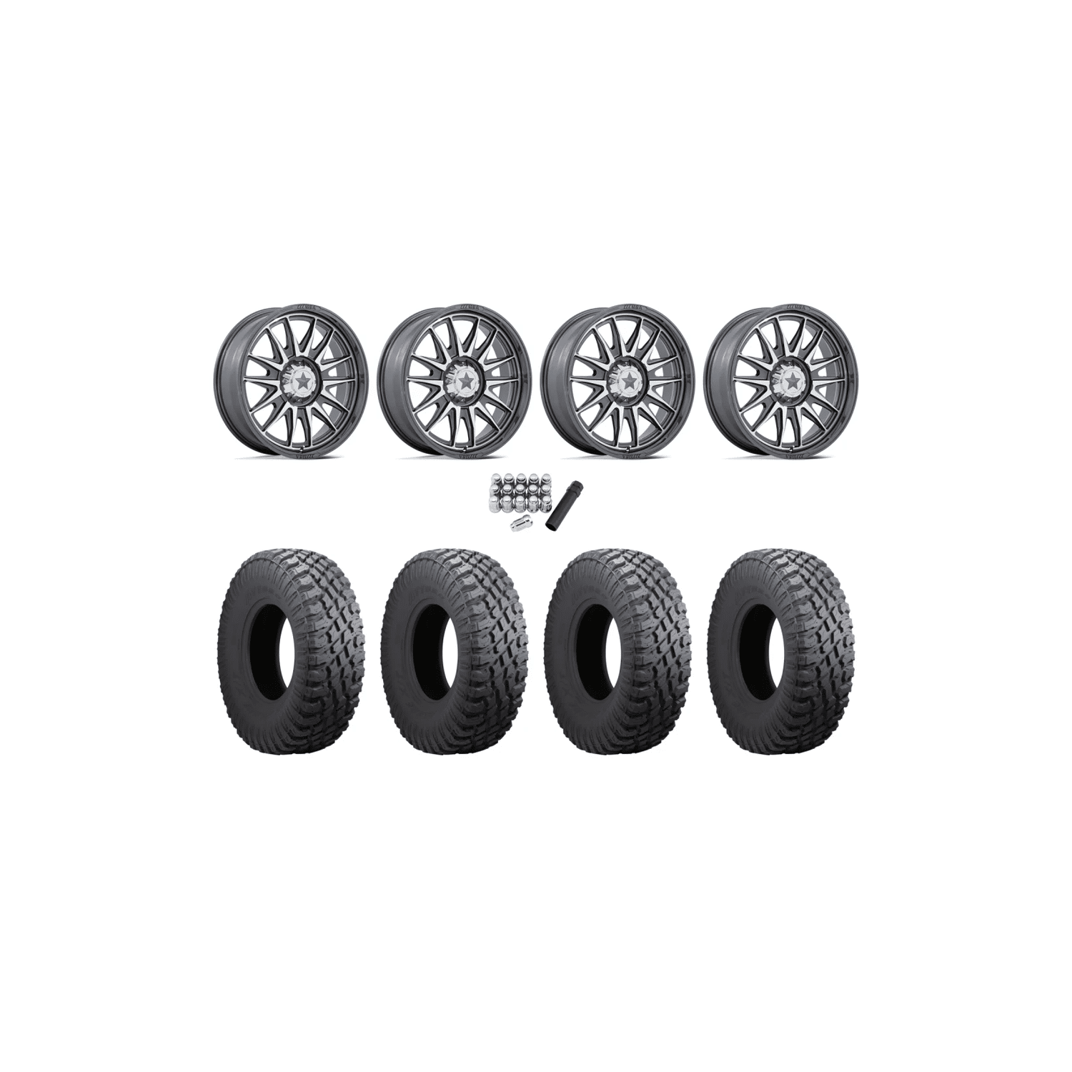 Atturo Trail Blade Boss X/T Tires on MSA M52 Radar Matte Bronze Wheels