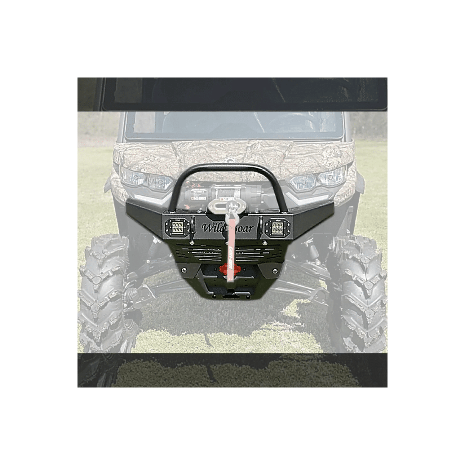 ​Can-Am Defender Front Winch Bumper with LED Lights (2020-Up)