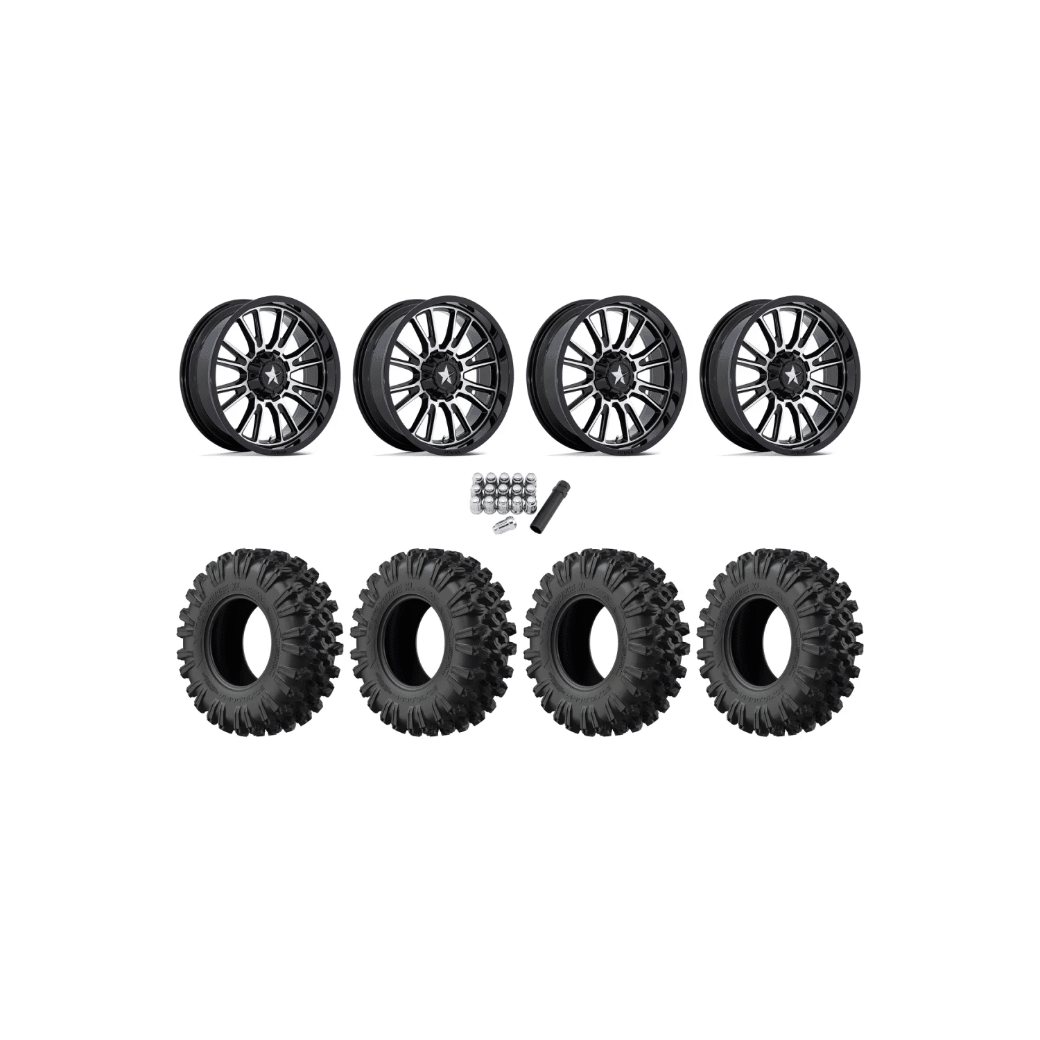 EFX Tires on MSA Wheels