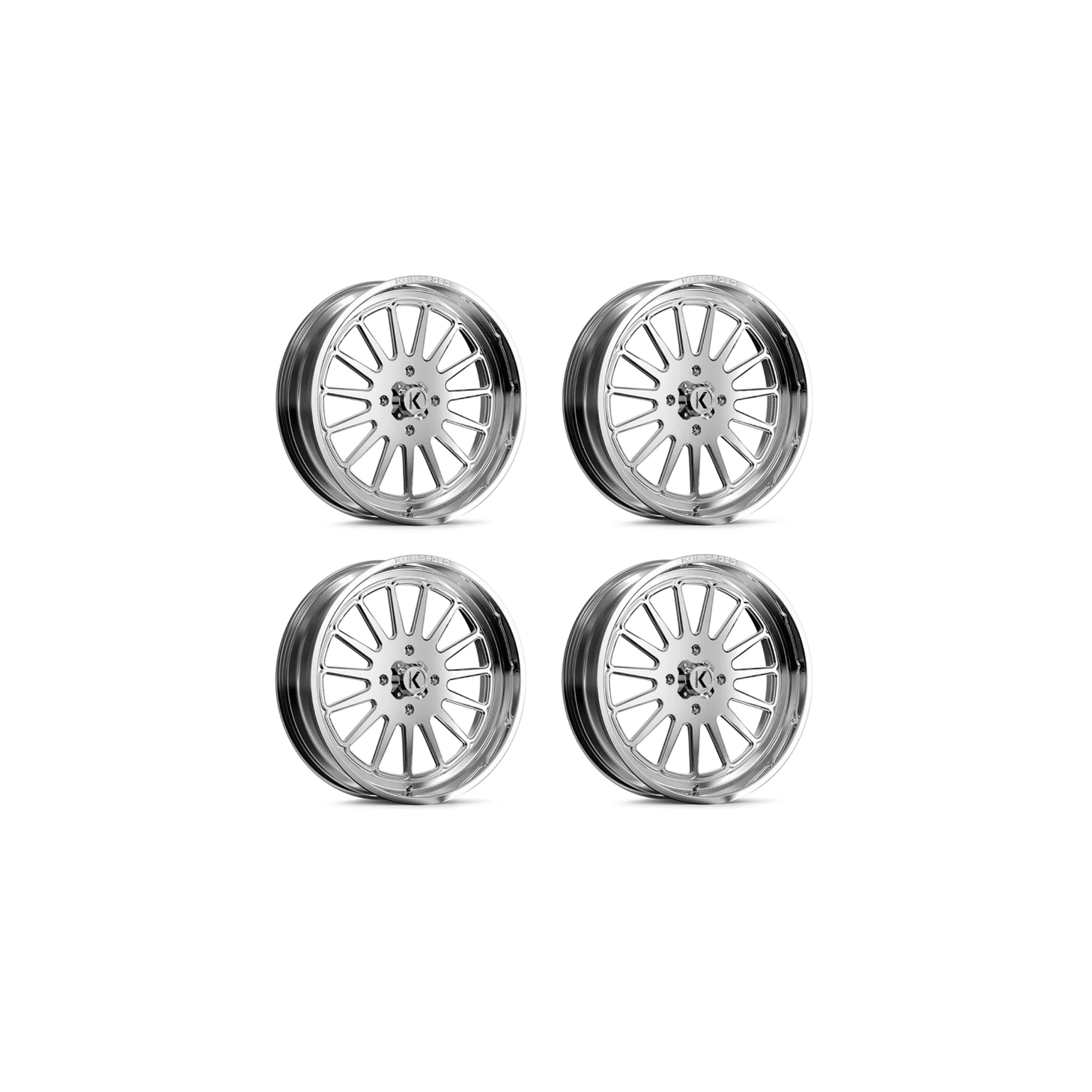 KG1 Forged KU016 Rays Polished 22×7 Wheel/Rim (Full Set)