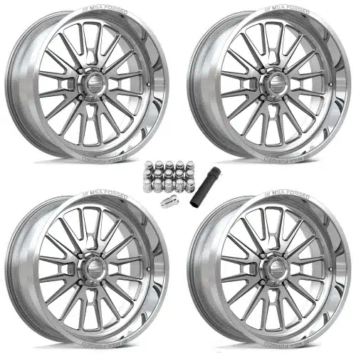 MSA Breakout Polished 24×10 Forged Wheels
