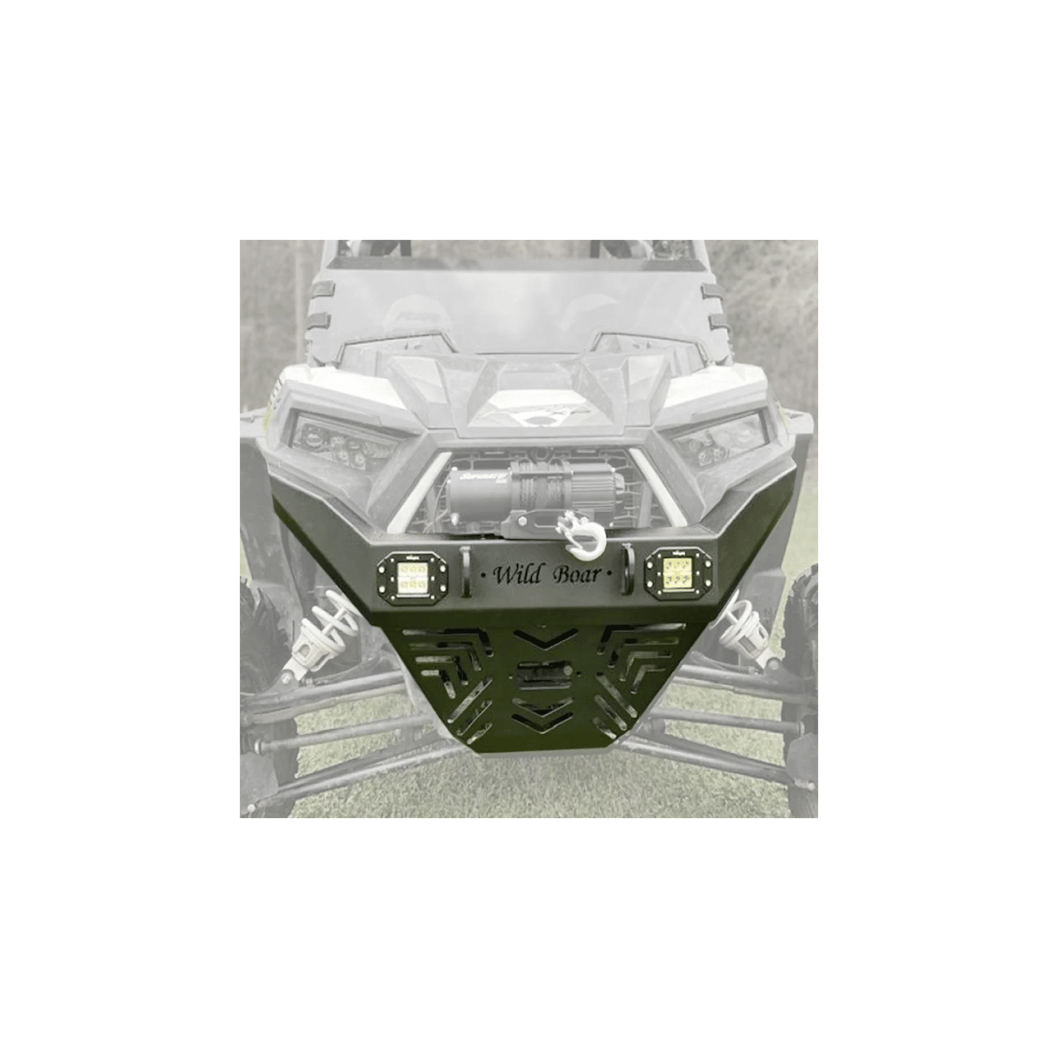 Polaris RZR 900 Trail S (2021+) Front Winch Bumper w/ Lights