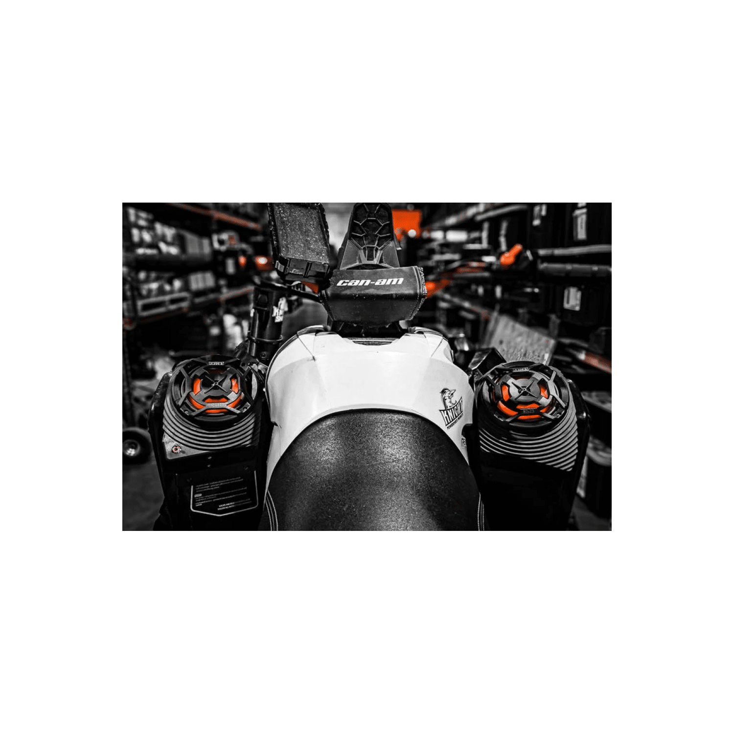 Can-Am Renegade Bluetooth ATV Speaker Pods – Fender Mounted