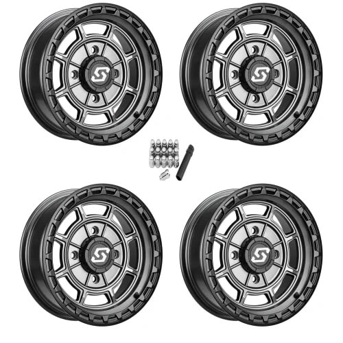 Sedona Rift Carbon Grey 15×7 Wheels
