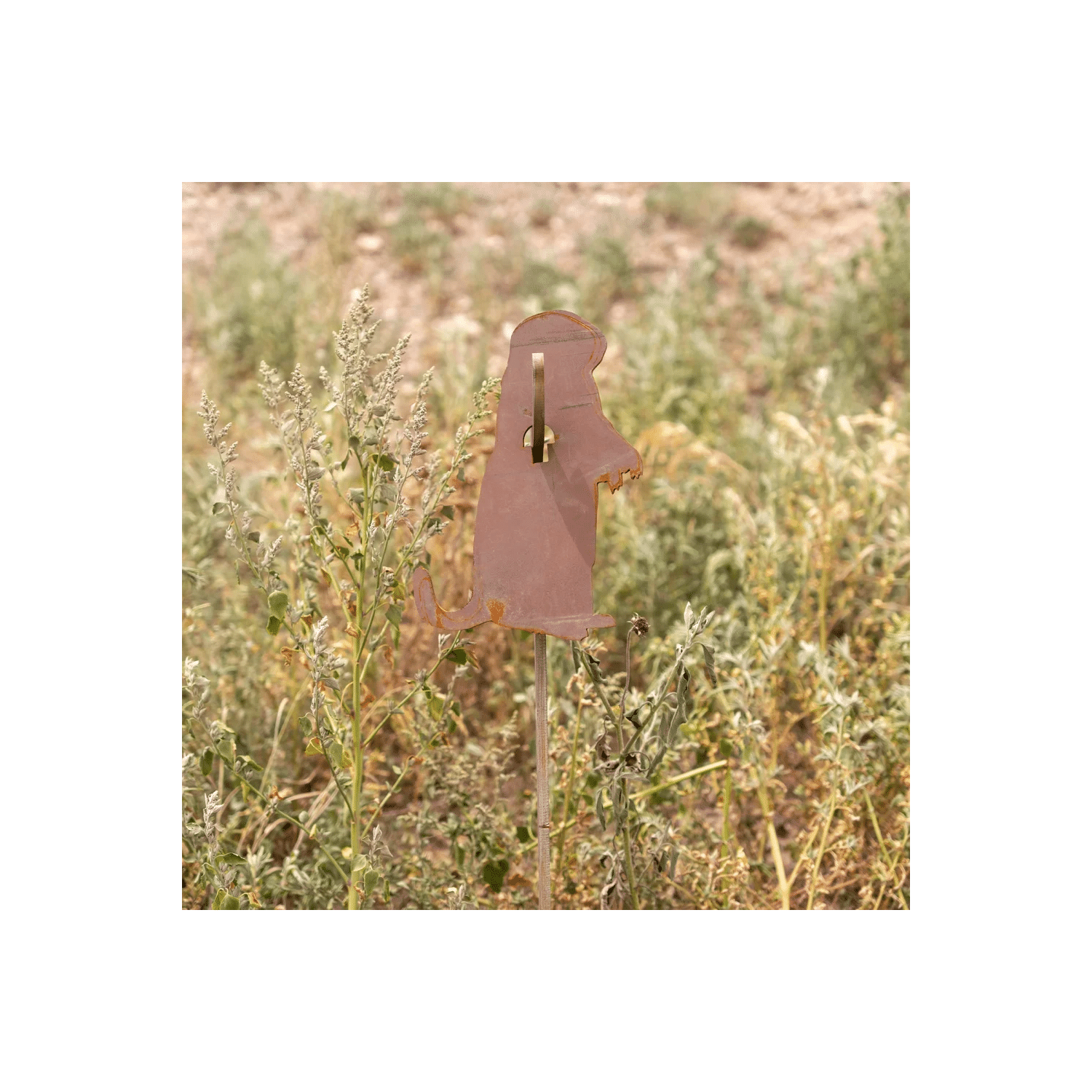 Topo Motorsports 3/8″ AR500 Static Steel Target – 12″x8″ Prairie Dog