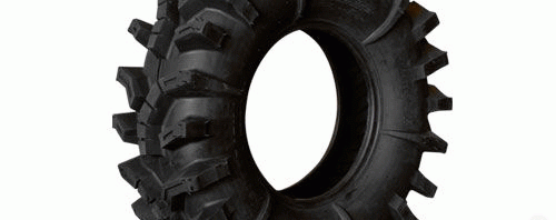 Terminator 32x10x14 mounted on Lethal D567 Fuel Off Road Wheels