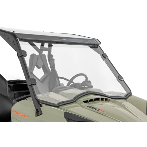 Full Windshield Scratch Resistant Can-Am Commander Max 1000R