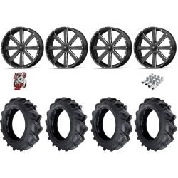 High Lifter Outlaw 42 XP 42-9-24 Tires on MSA M34 Flash Wheels