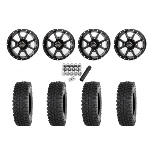 Frontline BDC 30x10-14 Tires on Frontline 556 Gloss Black Wheels