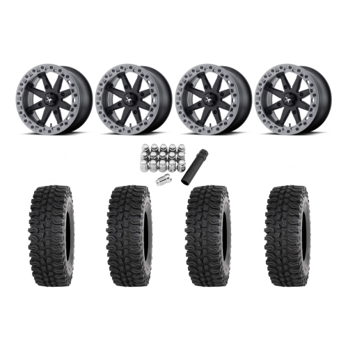 Frontline BDC 30x10-14 Tires on MSA M31 Lok2 Beadlock Wheels