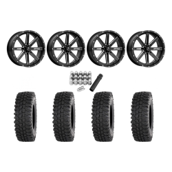Frontline BDC 30x10-14 Tires on MSA M41 Boxer Wheels