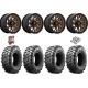 Maxxis Carnivore 35-10-15 Tires on Fuel Runner Matte Bronze Wheels
