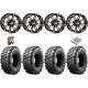 Maxxis Carnivore 28-10-14 Tires on HL3 Machined Wheels