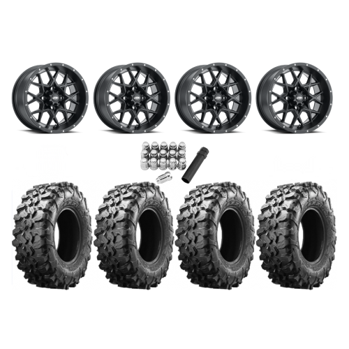 Maxxis Carnivore 30x10-14 Tires on ITP Hurricane Wheels