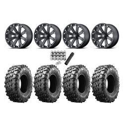 Maxxis Carnivore 30x10-14 Tires on MSA M20 Kore Wheels