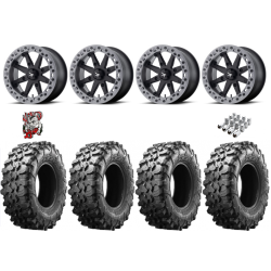 Maxxis Carnivore 33-10-15 Tires on MSA M31 Lok2 Beadlock Wheels