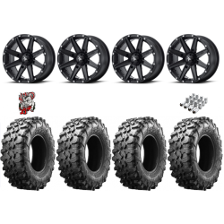 Maxxis Carnivore 33-10-15 Tires on MSA M33 Clutch Wheels