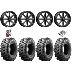 Maxxis Carnivore 33-10-15 Tires on MSA M41 Boxer Wheels