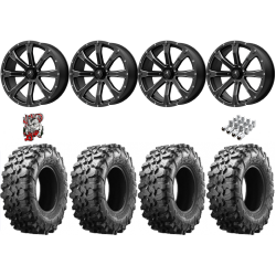 Maxxis Carnivore 33-10-15 Tires on MSA M42 Bounty Wheels
