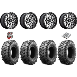 Maxxis Carnivore 33-10-15 Tires on MSA M45 Portal Machined Wheels