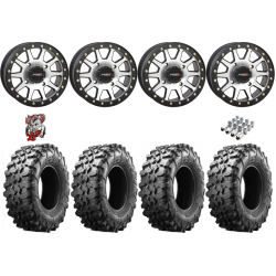 Maxxis Carnivore 33-10-15 Tires on SB-3 Machined Beadlock Wheels
