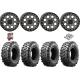 Maxxis Carnivore 33-10-15 Tires on SB-7 Matte Titanium Beadlock Wheels