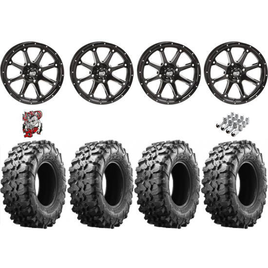 Maxxis Carnivore 32-10-14 Tires on STI HD4 Wheels
