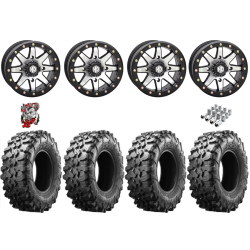 Maxxis Carnivore 32-10-14 Tires on STI HD9 Machined Beadlock Wheels