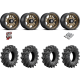 Intimidator 30-10-14 Tires on Fuel Anza D583 Bronze Wheels