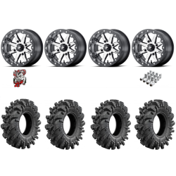Intimidator 30-10-14 Tires on MSA M21 Lok Beadlock Wheels