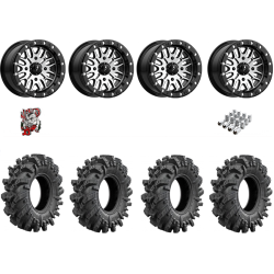 Intimidator 30-10-14 Tires on MSA M37 Brute Beadlock Wheels