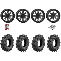 Intimidator 30-10-14 Tires on ST-6 Dark Tint Wheels