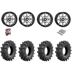 Intimidator 30-10-14 Tires on STI HD10 Machined Wheels