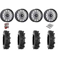 System 3 MT410 33-9-18 Tires on ITP Momentum Milled Wheels
