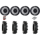 System 3 MT410 33-9-20 Tires on MSA M50 Clubber Gloss Black Wheels