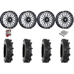 System 3 MT410 35-9-22 Tires on MSA M50 Clubber Machined Wheels
