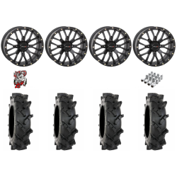 System 3 MT410 33-9-18 Tires on ST-3 Matte Black Wheels