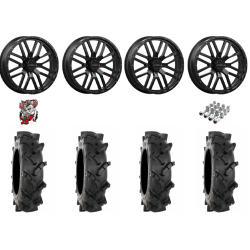 System 3 MT410 35-9-22 Tires on ST-3 Matte Black Wheels