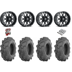 ITP Mega Mayhem 28-9-14 Tires on ITP Hurricane Wheels