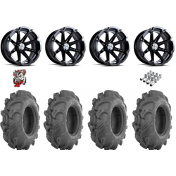 ITP Mega Mayhem 28-9-14 Tires on MSA M12 Diesel Wheels
