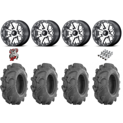 ITP Mega Mayhem 28-9-14 Tires on MSA M21 Lok Beadlock Wheels