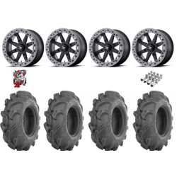 ITP Mega Mayhem 28-9-14 Tires on MSA M31 Lok2 Beadlock Wheels