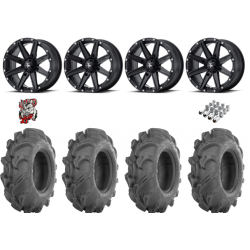 ITP Mega Mayhem 28-9-14 Tires on MSA M33 Clutch Wheels