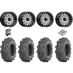 ITP Mega Mayhem 28-9-14 Tires on MSA M38 Brute Wheels