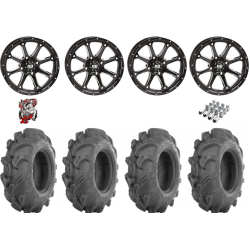 ITP Mega Mayhem 28-9-14 Tires on STI HD4 Wheels