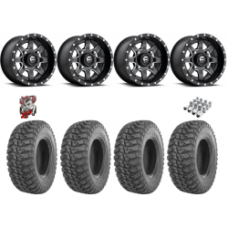 GBC Kanati Mongrel 28-10-14 Tires on Fuel Maverick Wheels